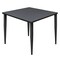 Regency Kahlo Square & Round Tables, 36 W, 36 L, 29 H, Wood, Metal Top, Grey TPL3636GYBK - alternate 1